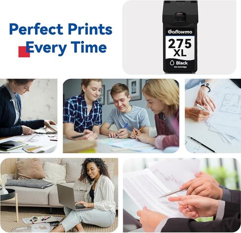 275XL PG-275XL Black Ink Cartridge Replacement for Canon 275 275XL PG-275 PG275XL Black Ink High Capacity compatible for PIXMA TR4720 TR4700 TR4722 TS3522 TS3500 TS3720 Printer Ink Cartridge(2 BK) in Saudi Arabia
