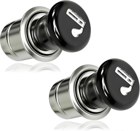 Car Cigarette Lighter 12V Pop-Out Cigarette Lighter Replacement 2PCS Universal Metal Plastic Construction Ignition Lighters Power Plug Fits Most Vehicles 12 Volt Socket & Power Source(2PCS/12V) in Kuwait