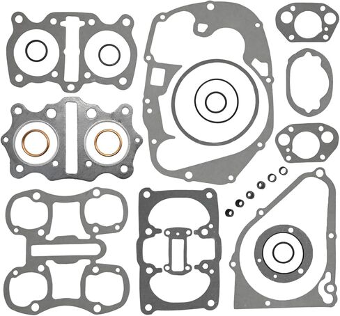 11394-286-040 Engine Gasket Set Rebuild Kit, Replacement for Honda SL350K0 Motosport 1969 1970 CL350K Scrambler 1970-1973 CB350K Super Sport 1970-973, Replaces 11395-286-040 in Kuwait