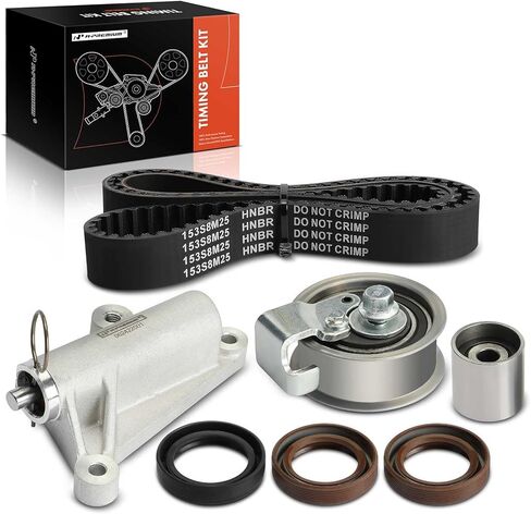 A-Premium Engine Timing Belt Kit Compatible with Audi A4 1997-2000, A4 Quattro 1997-2000 & Volkswagen Passat 1998-2000 - 1.8L in Kuwait