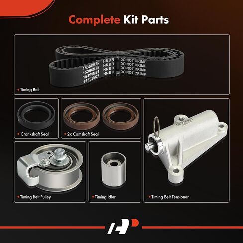 A-Premium Engine Timing Belt Kit Compatible with Audi A4 1997-2000, A4 Quattro 1997-2000 & Volkswagen Passat 1998-2000 - 1.8L in Kuwait