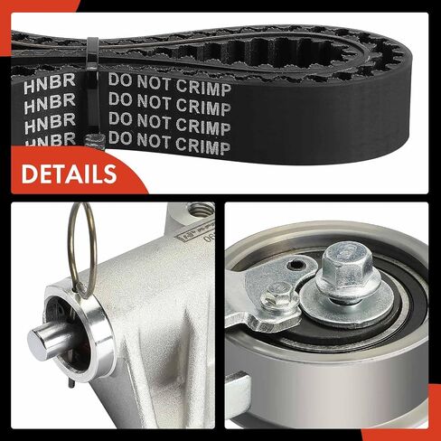 A-Premium Engine Timing Belt Kit Compatible with Audi A4 1997-2000, A4 Quattro 1997-2000 & Volkswagen Passat 1998-2000 - 1.8L in Kuwait