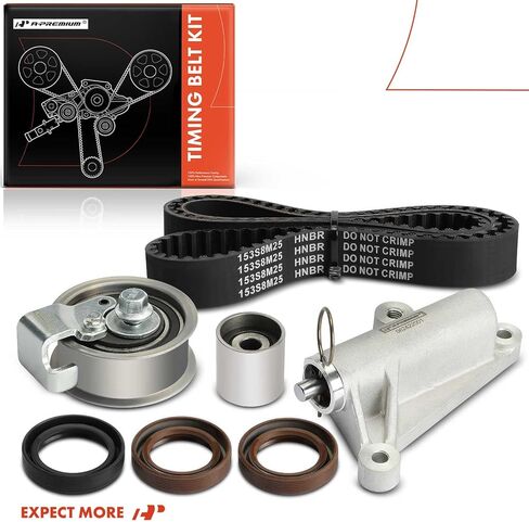 A-Premium Engine Timing Belt Kit Compatible with Audi A4 1997-2000, A4 Quattro 1997-2000 & Volkswagen Passat 1998-2000 - 1.8L in Kuwait