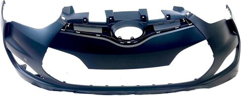 FitParts Compatible With Front Bumper Cover Fascia 2012-2016 Hyundai Veloster CAPA Hatchback 12-16. New, Primed With Fog Light Holes. HY1000189 865112V000 2013 2014 2015 in Kuwait