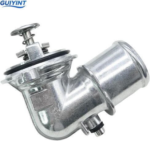 Upgrade Aluminum Thermostat Housing Assembly, replacement for Jeep Grand Cherokee 2014-2021 Wrangler 2020-2022 Gladiator 2021-2024 RAM 1500, Replaces 902-3040, Coolant Water Outlet Housing in Saudi Arabia