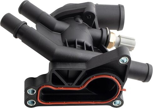 BOXI 902-1087 مجموعة مبيت منظم حرارة مبرد المحرك يناسب Ford EcoSport 2018 2019 2020 2021 Fiesta 2015 2016 2017 L3 1.0L/يستبدل CM5Z8592B TA3007 in Kuwait