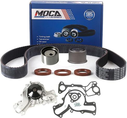 طقم حزام التوقيت MOCA ومضخة مياه مناسبة 2003-2005 لميتسوبيشي مونتيرو 3.8L و2001-2002 لميتسوبيشي مونتيرو 3.5L و2006 لميتسوبيشي مونتيرو 3.8L in Kuwait