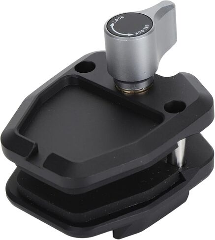 Aluminum Alloy Motorcycle Windshield Camera Mount with Silicone Pads for Mirrorless Cameras Strong Outdoor Activities in Kuwait
