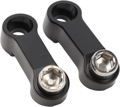 Mirror Extender, M10 X 1.5mm Right Hand Thread Plastic Adapter with Vibration Reduction for F900XR in Kuwait