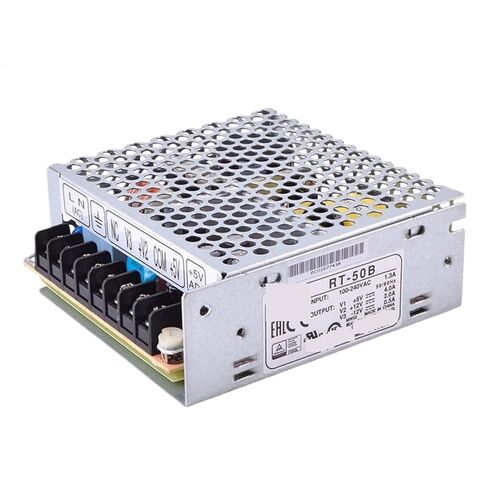 1pcs RT-50B O/P +5V4A +12V2A -12V0.5A Triple Output Switching Power Supply AC-DC in Kuwait