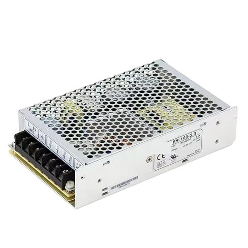 1pcs RS-100-3.3 3.3V20A 100W Single Output Switching Power Supply AC-DC in Kuwait