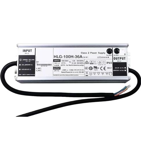 1 قطعة HLG-100H-42A 42 فولت 2.28A الجهد المستمر LED الإضاءة سائق PFC مقاوم للماء تحويل التيار الكهربائي in Kuwait