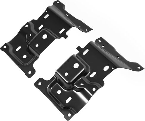 KUAFU زوج دعامة المصد الأمامي متوافقة مع 2018-2020 Ford F-150 لاستبدال FO1066198 FO1067198 JL3Z17B985A JL3Z17B984A الصلب الكهربائي معبى باللون الأسود in Kuwait