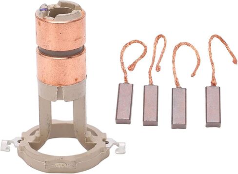 Keenso Alternator Slip Ring Brushes Set, Generator Repair Kit Replacement Part with ABS Copper Construction for Alternators 230090 2541848 2542225 2542227 2542232 2542234 in Kuwait