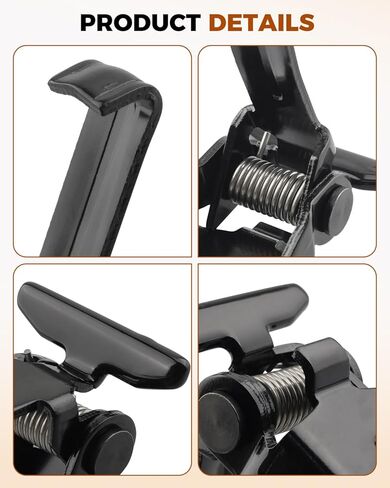 106242 Hood Safety Catch Assembly Fit for Jeep Wrangler 1997-2006, Replace 55176731AF 55176731AE in Saudi Arabia