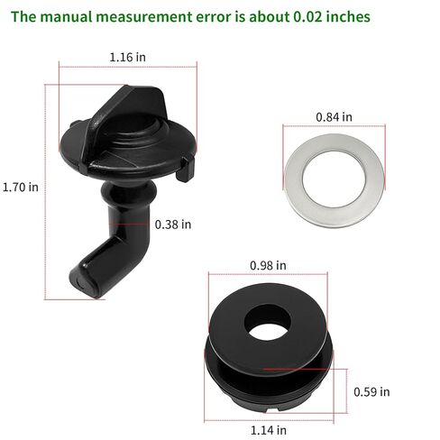 2 PCS Hood Latch Toggles & GrommetsWasher Kit for Polaris RZR 4 800 900 RZR XP 4 900 RZR 4 900 RZR 570 RZR 800 2009-2021 in Kuwait