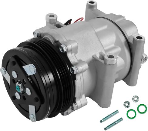 ضاغط تكييف الهواء مع قابض مناسب لـ 1994-2000 Honda Civic 1997-2001 CR-V 1.6L تكييف وضاغط للهواء لـ 38810P3F016 4717050 in Kuwait
