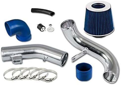 طقم مدخل هواء بارد أزرق من R&L + فلتر لـ 05-10 كوبالت 2.2L L4 / 05-08 كوبالت SS 2.4L L4 in Kuwait
