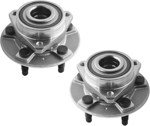PM Auto Pair of 2 Front Wheel Hub Bearing Assembly Replacement For 2008-2014 2018 2019 Cadillac CTS in Kuwait