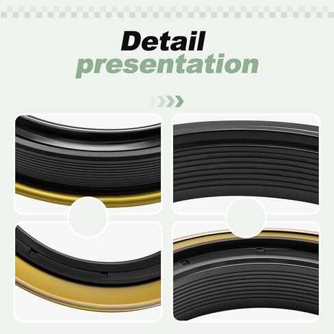 Rear Axle Seal with O-Ring Set Compatible with 1999-2024 F250 F350 Super Duty 2015-2019 Transit 150 250 350 2000-2005 Excursion Replace E5TZ-4A331-A 2C3Z-1177-AA 370247A in Kuwait