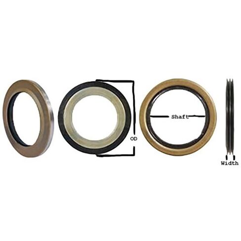 Rear Axle (Inner) Oil Seal Fits Massey Ferguson TO30 & TO20 Tractors 195555M1 in Kuwait