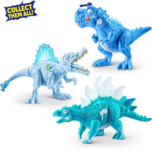 Smashers Mega Jurassic Light Up Ice Age Egg (Spinosaurus) by ZURU – Smashable Dinosaur Toy with 6+ Surprises, Slime & Ice Cube Slime, Light-Up Dino for Kids Ages 3+ in Saudi Arabia