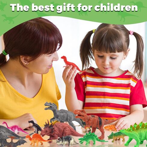 36 Piece Dinosaur Toys for 12 Years Old Boys Gifts, Dinosaur Figures Set for Boys Toy Age 14 Gifts for 14 Year Old Girls in Saudi Arabia