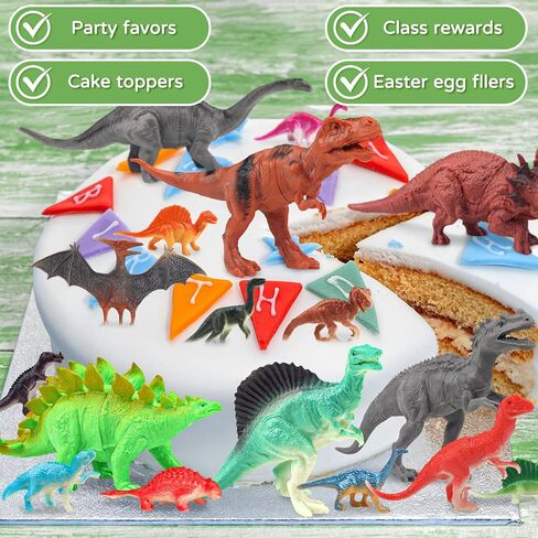 36 Piece Dinosaur Toys for 12 Years Old Boys Gifts, Dinosaur Figures Set for Boys Toy Age 14 Gifts for 14 Year Old Girls in Saudi Arabia