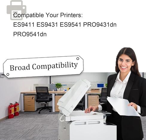 ES9411 Imaging Drum Unit Compatible for OKI 45103722 45103721 45103720 45103719 Drum Kits 4 Pack High Yield Fit for OKI Data ES9411 ES9431 ES9541 PRO9431dn PRO9541dn Printers in Kuwait