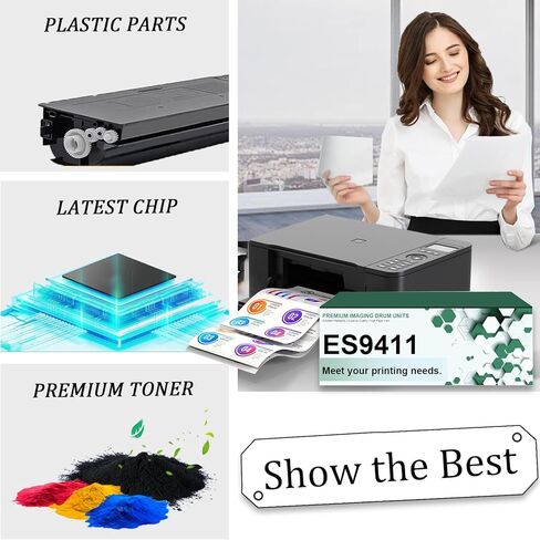 ES9411 Imaging Drum Unit Compatible for OKI 45103722 45103721 45103720 45103719 Drum Kits 4 Pack High Yield Fit for OKI Data ES9411 ES9431 ES9541 PRO9431dn PRO9541dn Printers in Kuwait