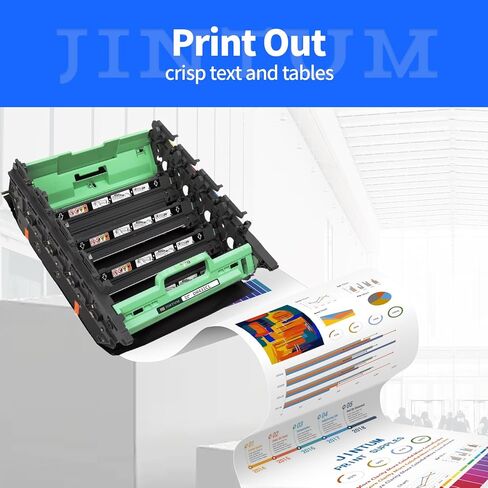 JINTUM DR431CL Drum Unit Compatible with Brother DR431CL Drum Unit Replacement for Brother MFC-L8900CDW HL-L8260CDW HL-L8360CDW MFC-L8610CDW Printer (1 Pack) in Kuwait