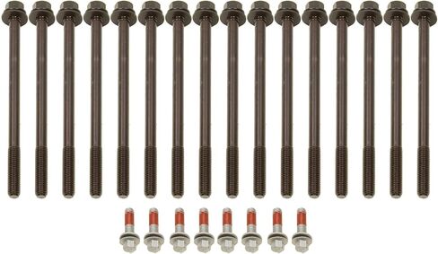 Evergreen HB30300 متوافق مع 02-09 3.7L Jeep Mitsubishi Dodge Dakota Durango Ram 1500 VIN K Head Bolt Set in Kuwait