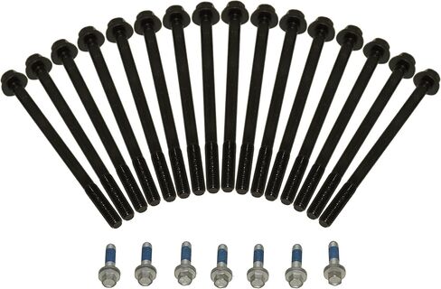 Evergreen HB30300 متوافق مع 02-09 3.7L Jeep Mitsubishi Dodge Dakota Durango Ram 1500 VIN K Head Bolt Set in Kuwait