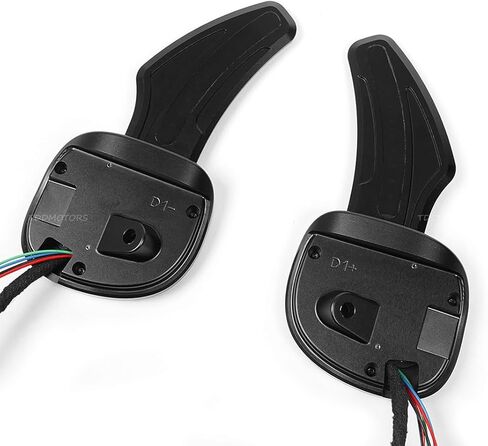 TDD LED Carbon Fiber Magnetic Paddle Shifters for Dodge Challenger Charger,fit for Jeep Grand Cherokee Durango and Chrysler 300 SRT Hellcat, RPM Light Display, Steering Wheel Accessories in Saudi Arabia