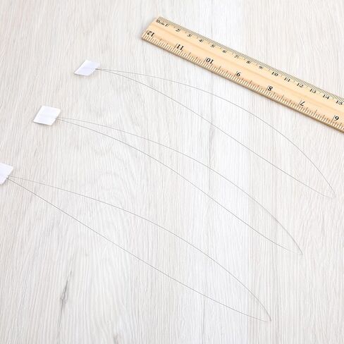 15 Pcs Punch Needle Threader 8.26 Inch Long Punch Needle Tool for Embroidery Stitching Craft Tool Uick Needles Threaders Supplies for Cross Stitch Sewing Accessories(White) in Kuwait