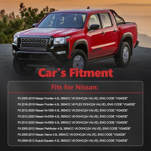 مجموعة حشية رأس الأسطوانة AUCERAMIC HS26370PT مع مجموعة مسامير الرأس مناسبة لنيسان فرونتير باثفايندر Xterra Nv1500 Nv2500 Nv3500 سوزوكي خط الاستواء 2005-2021 4.0L V6 DOHC ES72900 GS33612 0161026 in Kuwait