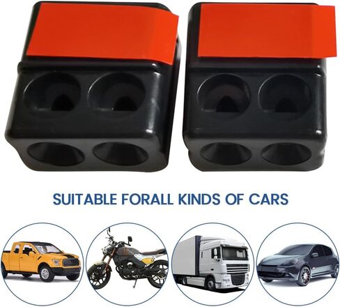 6pcs Deer Whistles for Car,ABS Self-Adhesive Automotive Deer Warning Whistle Device,Deers Horn Deers Alarm Road Safety Horn Device Animal Alert Whistle for Vehicles Motorcycle in Kuwait