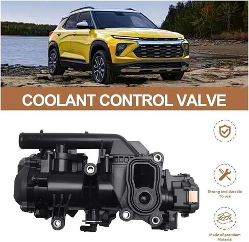 A62E-For تريل بليزر بويك إنكور GX 1.3L 2020-2024 مجموعة صمام التحكم في تدفق مبرد محرك السيارة 12716827 in Kuwait