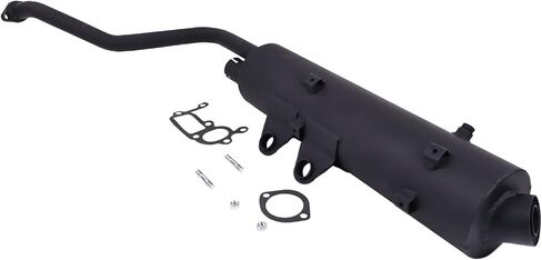 Muffler Assembly 18087-1178 Compatible with Kawasaki Prairie Brute Force 650 700 KVF650A KVF650B KVF650D KVF700A KVF700B KVF700D 4X4 18087-1148 18087-0077 180870077 in Kuwait