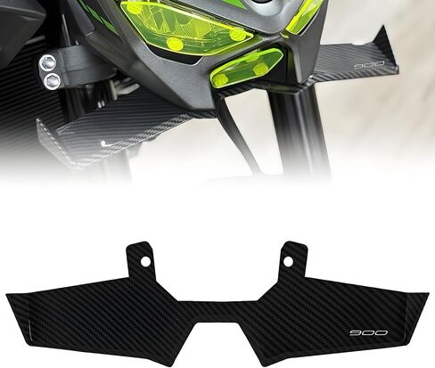for Z900 Z900 SE Z 900 2025 2026 Motorcycle Front Fairing Winglet Aerodynamic Spoiler Beak Nose Cone Extension Fixed Wing Kit(Carbon Fiber) in Kuwait