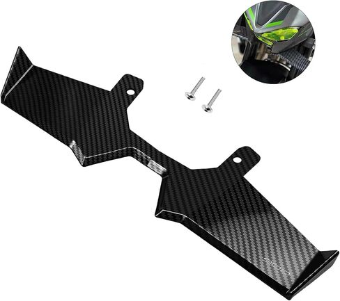 for Z900 Z900 SE Z 900 2025 2026 Motorcycle Front Fairing Winglet Aerodynamic Spoiler Beak Nose Cone Extension Fixed Wing Kit(Carbon Fiber) in Kuwait