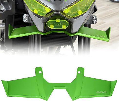 for Z900 Z900 SE Z 900 2025 2026 Motorcycle Front Fairing Winglet Aerodynamic Spoiler Beak Nose Cone Extension Fixed Wing Kit(Carbon Fiber) in Kuwait