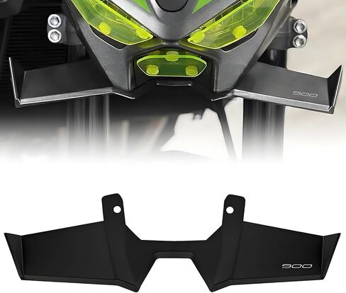 for Z900 Z900 SE Z 900 2025 2026 Motorcycle Front Fairing Winglet Aerodynamic Spoiler Beak Nose Cone Extension Fixed Wing Kit(Carbon Fiber) in Kuwait