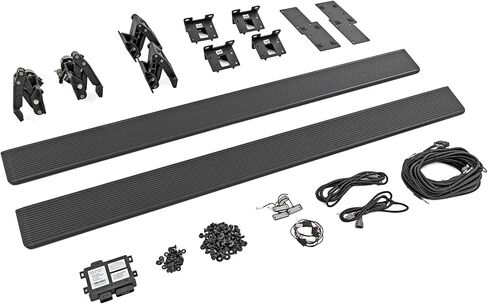Rough Country HT-Series Power Running Boards for Ford Bronco (2021-2026) 4 Door – 6" Electric Retractable Steps w/LED in Kuwait