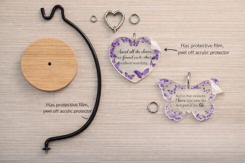 Butterfly Keepsake Gift for Her – Romantic Gift for Girlfriend, Wife or Partner – Anniversary, Valentine’s Day – ‘You’re the Best Part of My Life’ – Bestie,Friend, Coworker, Christmas,Keepsake Decor in Kuwait