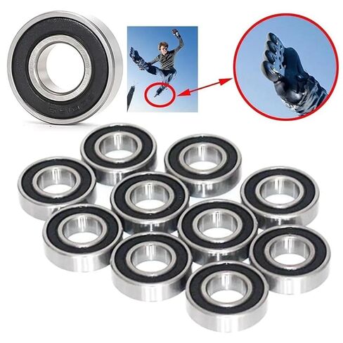 1 قطعة 608ZZ 608RS 609ZZ 609RS الكرة تحمل الصلب مزدوج درع زلاجات دوارة سكوتر الأخدود العميق (6001ZZ) in Kuwait