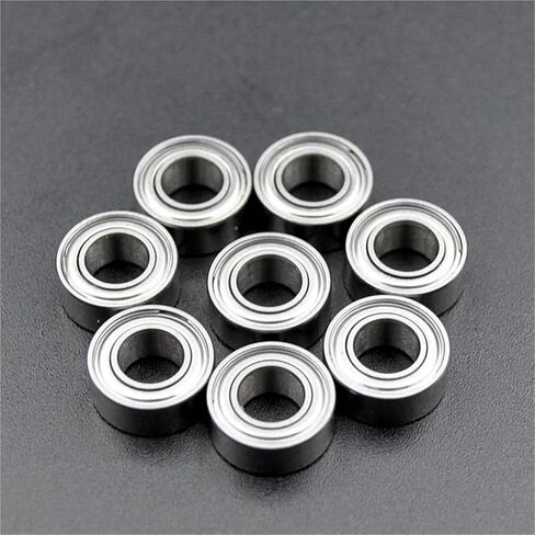10pcs Bearings Strong Nail MR52ZZ MR74ZZ MR84ZZ MR85ZZ MR93ZZ MR95ZZ MR105ZZ MR106ZZ MR115ZZ MR126ZZ MR128ZZ MR148ZZ(MR62ZZ 2x6x2.5mm) in Kuwait