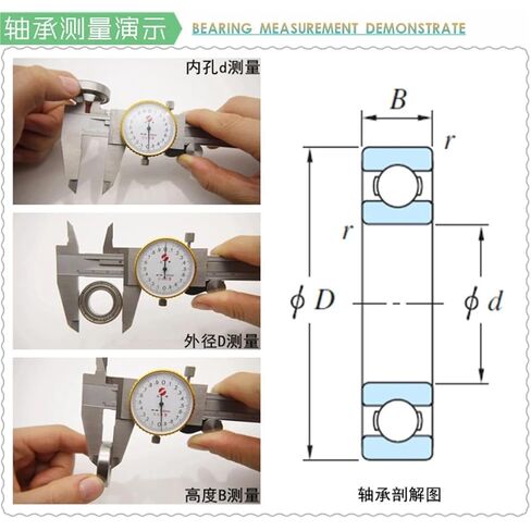 10pcs Bearings Strong Nail MR52ZZ MR74ZZ MR84ZZ MR85ZZ MR93ZZ MR95ZZ MR105ZZ MR106ZZ MR115ZZ MR126ZZ MR128ZZ MR148ZZ(MR62ZZ 2x6x2.5mm) in Kuwait