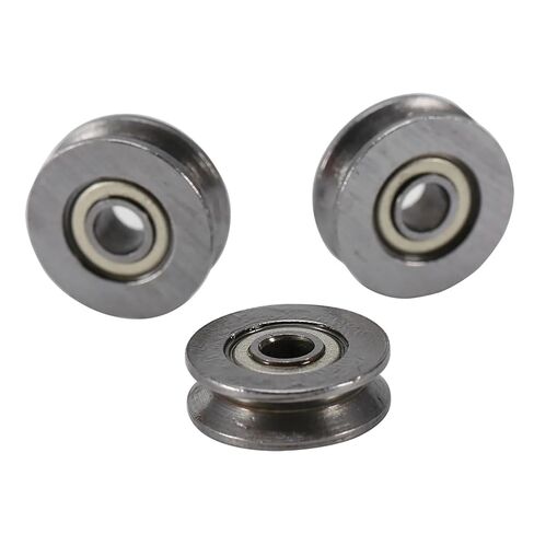 V623ZZ V Ball Bearing Pulley for Rail Track Linear Motion System 3x12x4mm V Bearing in Kuwait