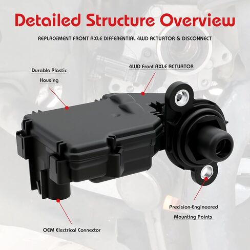4WD Front Axle Actuator Fit for Buick Rainier Oldsmobile GMC Envoy XUV XL Chevrolet Trailblazer EXT Bravada Isuzur Replaces#12471631 in Saudi Arabia